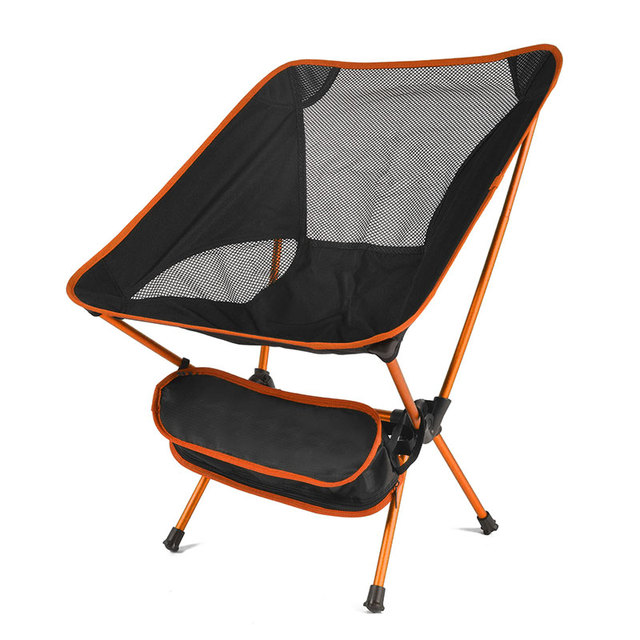 Cadeira portátil dobrável compacta para viajantes