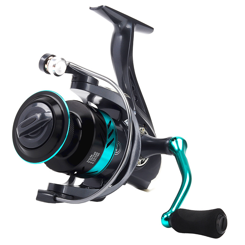 Carretel de pesca de metal completo Luya Long Cast Sea Rod Carretéis de pesca Água salgada