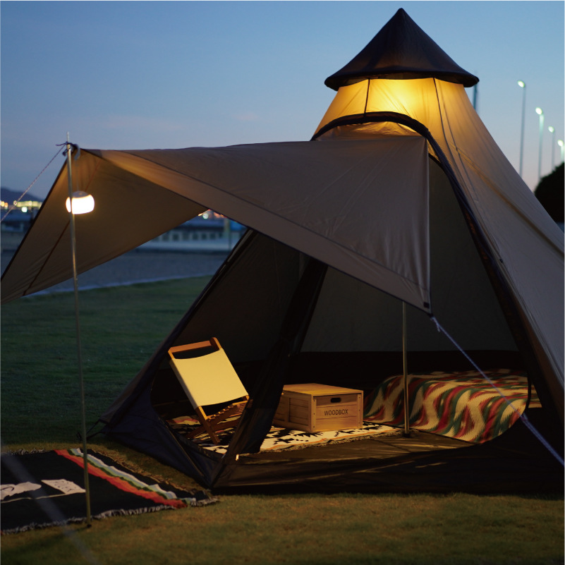 Acampamento leve e instantâneo com dossel pop-up
