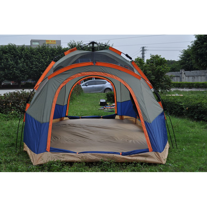 Tenda de acampamento ao ar livre em lona de algodão com sino