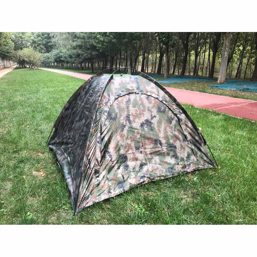 Barraca de acampamento de camuflagem com proteção UV ao ar livre