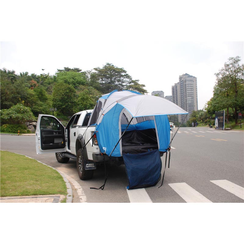 Barraca de cama de caminhão traseira de carro de acampamento à prova de chuva para 2 3 4 pessoas para coleta